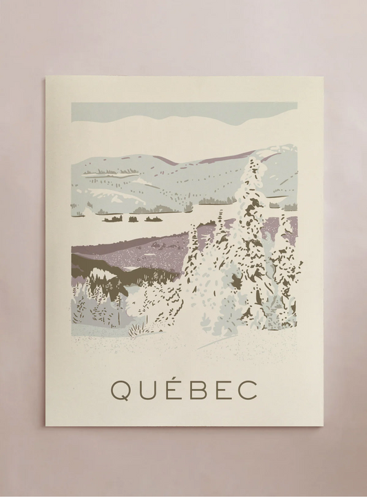 Quebec Screen Print