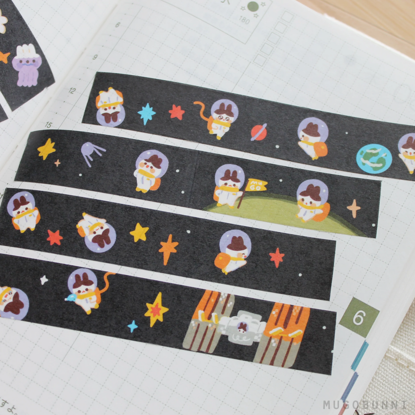 Astronaut Washi Tape