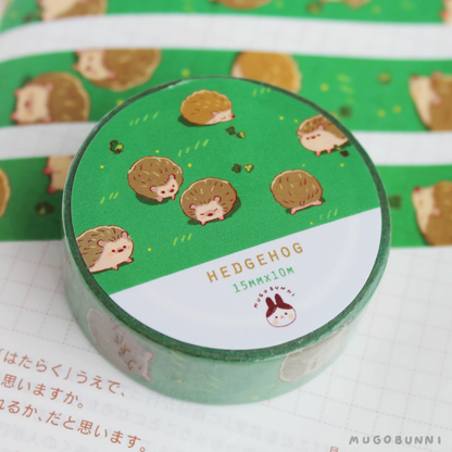 Hedgehog Washi Tape