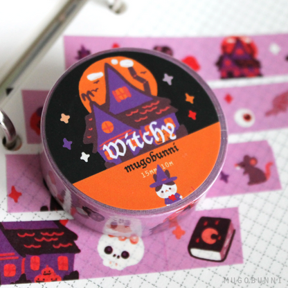 Witchy Mugobunni Washi Tape