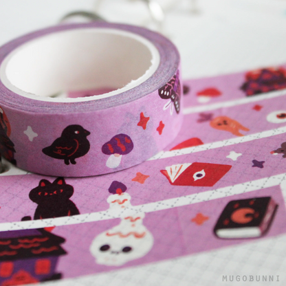 Witchy Mugobunni Washi Tape