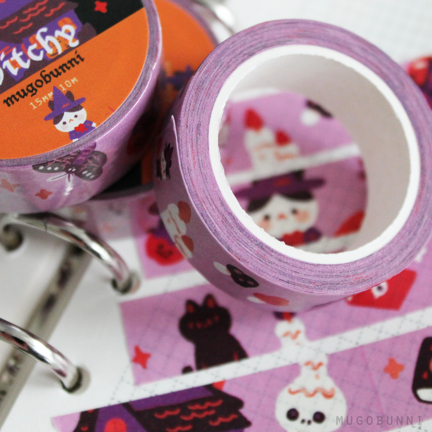 Witchy Mugobunni Washi Tape