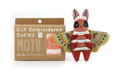 DIY Embroidered Animals Kit