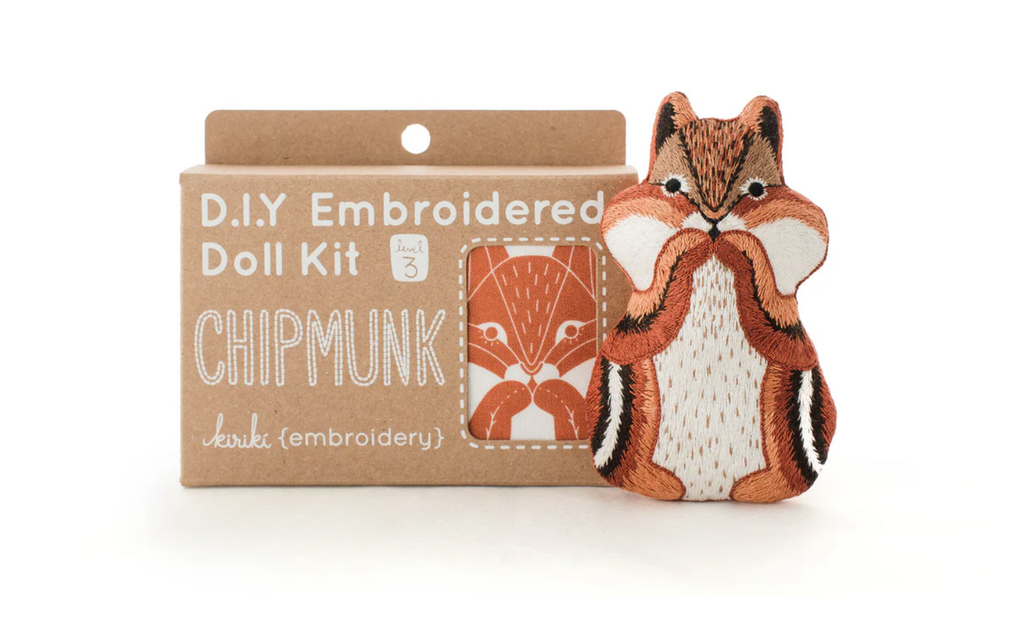 DIY Embroidered Animals Kit