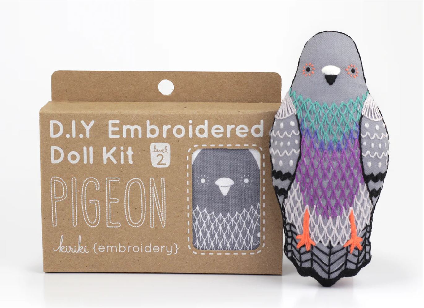 DIY Embroidered Animals Kit