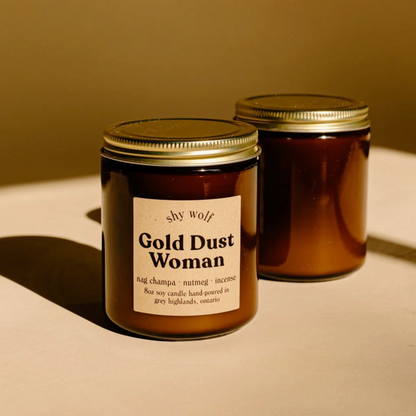 Gold Dust Woman Soy Candle