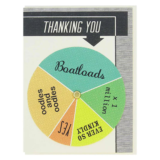 Thanking You Greeting Card