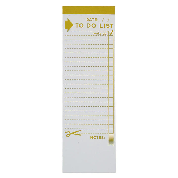 To Do Checklist Notepad