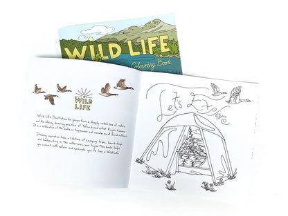 Wild Life Colouring Book - Camp