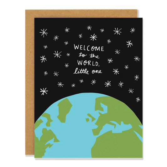 Welcome to the World Greeting Card