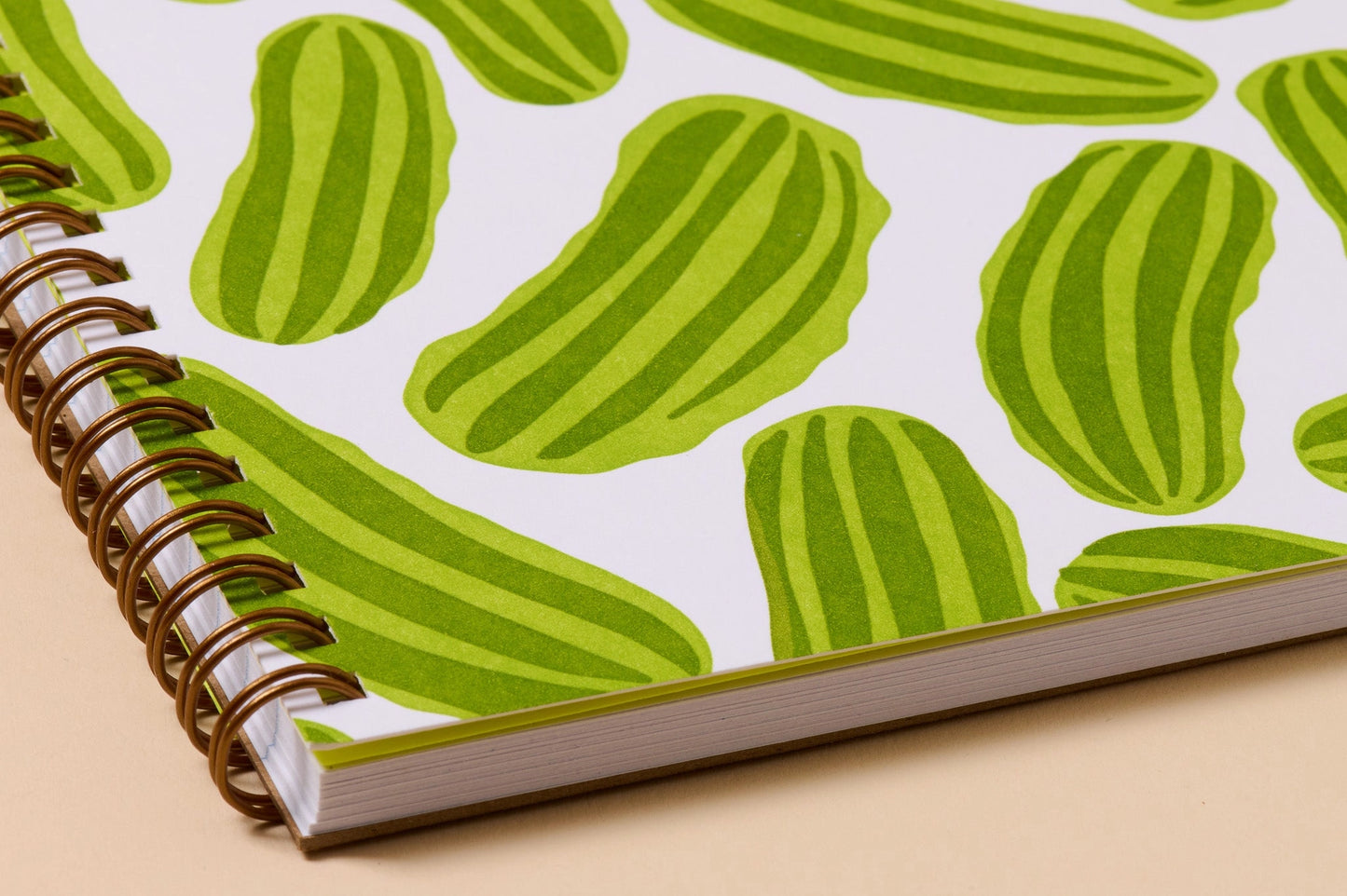 Pickles Letterpress Spiral Notebook