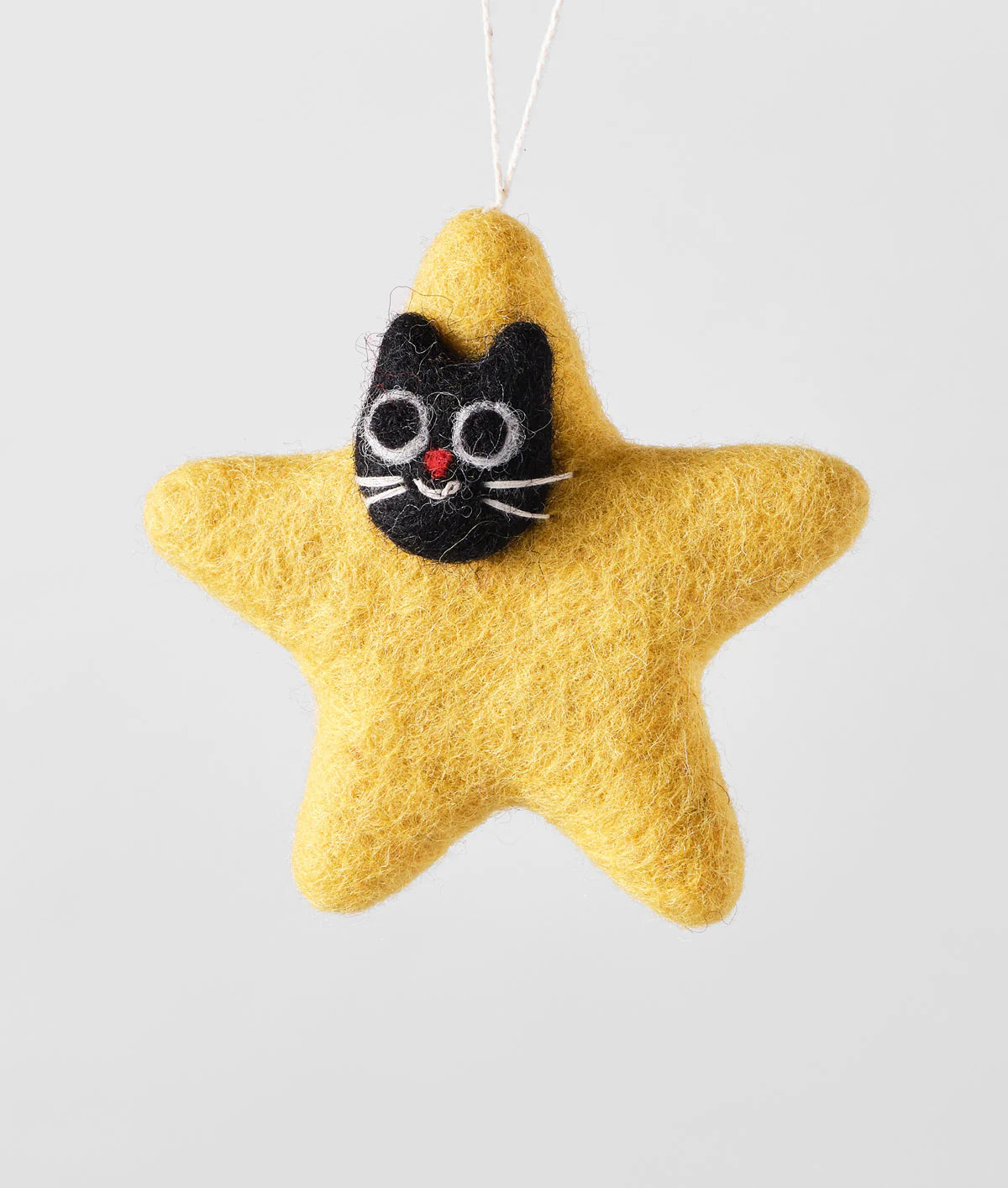 Stella, Cat Star - Felt Ornament