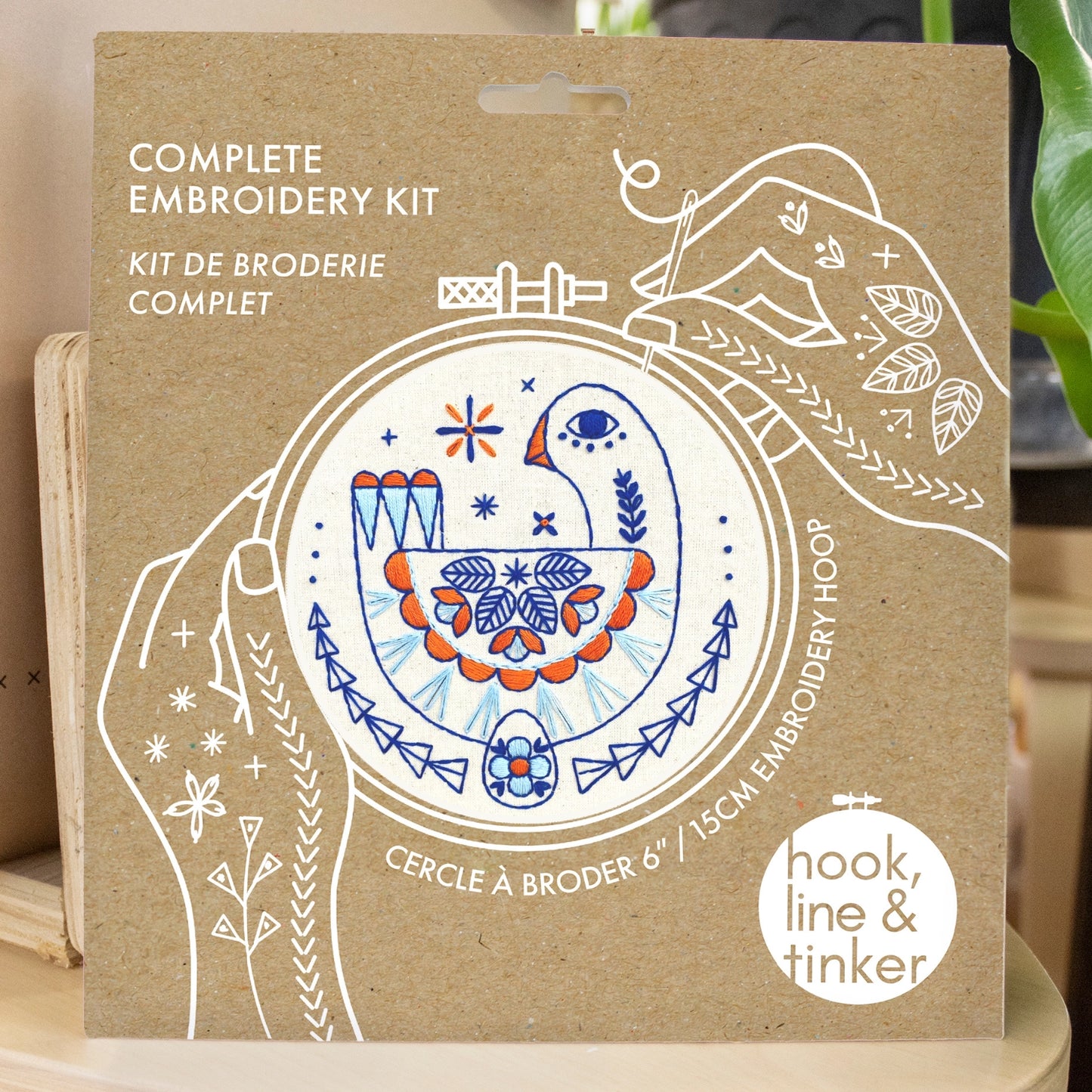 DIY Goose Complete Embroidery Kit