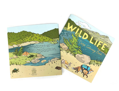 Wild Life Colouring Book - Camp