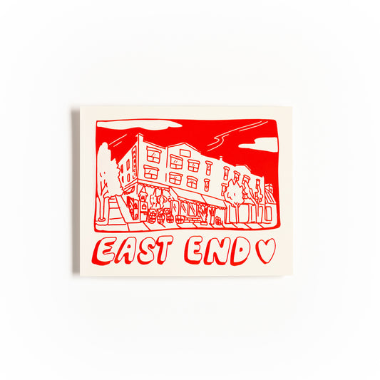 East End Love Mini Print