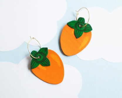 Hachiya Persimmon Earrings