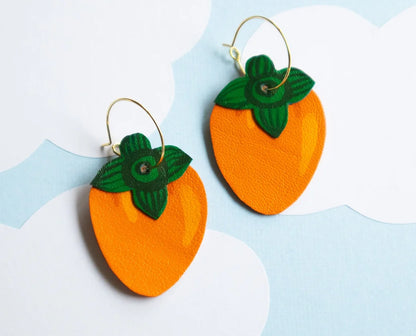 Hachiya Persimmon Earrings