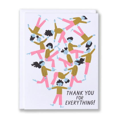 Thank You for Everything Greeting Card