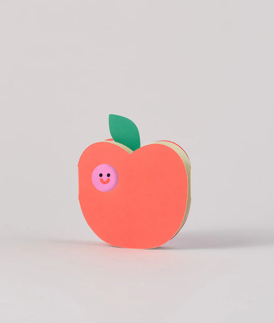 Apple Fold Out Greeting Card