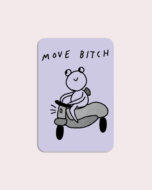 Move Vinyl Sticker