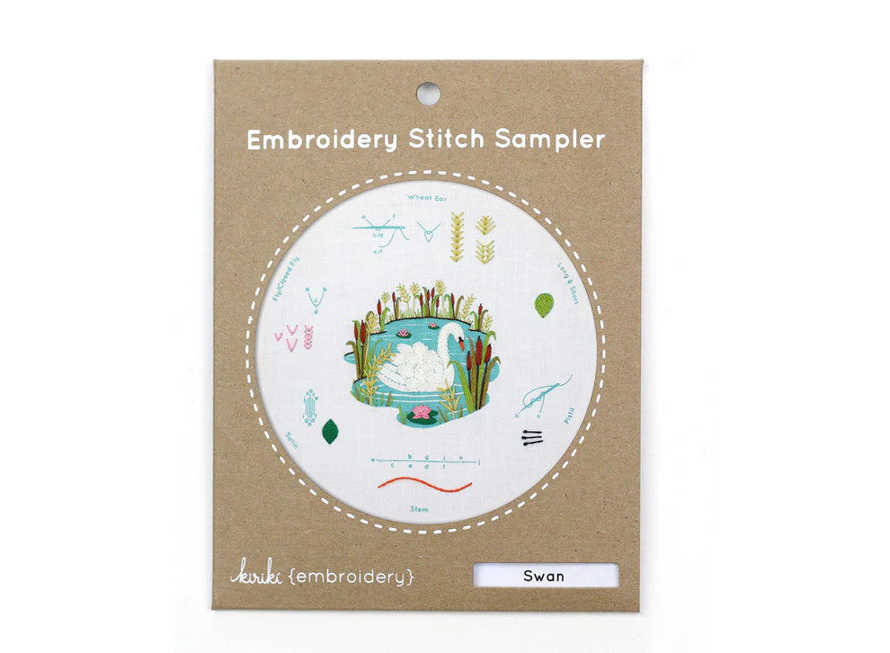 Embroidery Stitch Sampler Kit