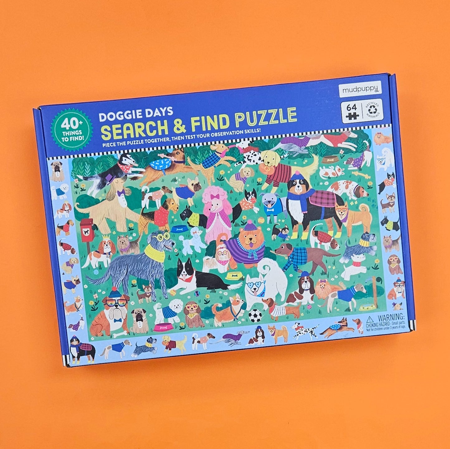 Dog Days Search and Find Puzzle