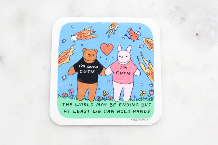 Hold Hands Sticker