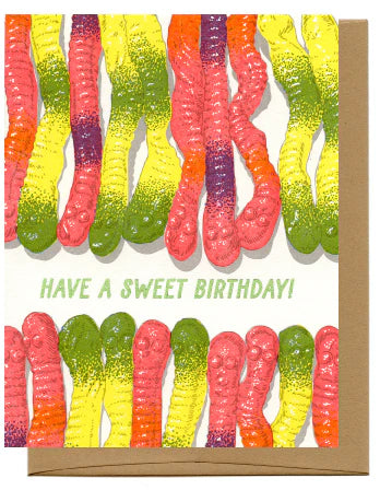 Gummy Sweet Birthday Greeting Card