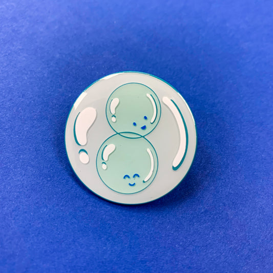 Bubbles Enamel Pin