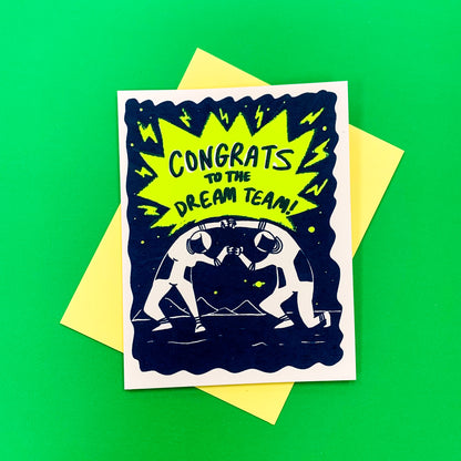 Congrats to the Dream Team Greeting Card