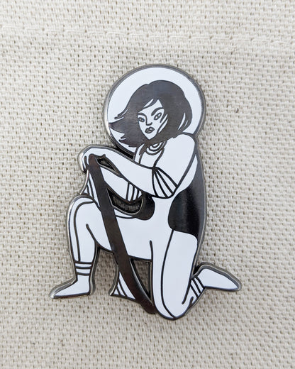 Space Rider 1 Enamel Pin