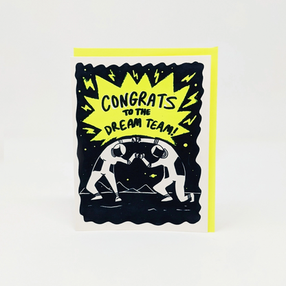 Congrats to the Dream Team Greeting Card