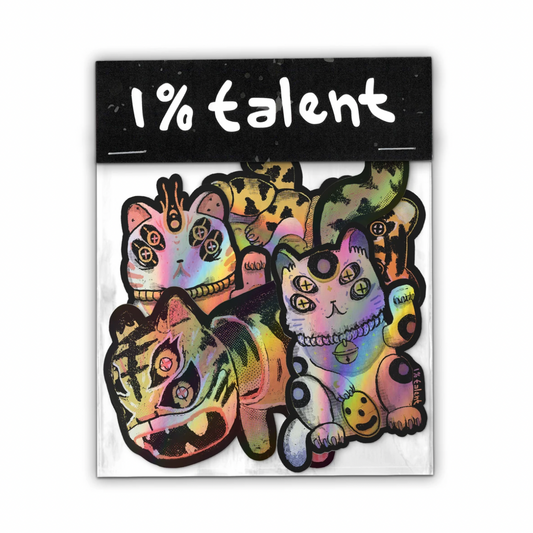 Lucky Totem Holographic Stickers Pack