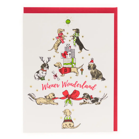 Weiner Wonderland Greeting Card