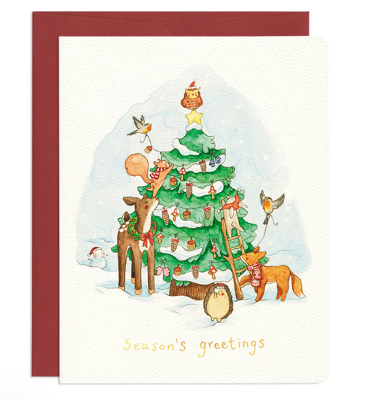 Forest Friends Holiday Card