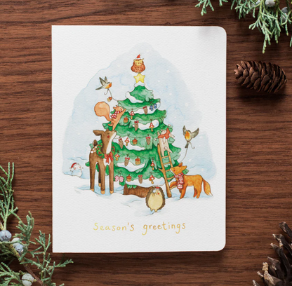 Forest Friends Holiday Card