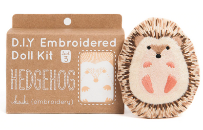 DIY Embroidered Animals Kit