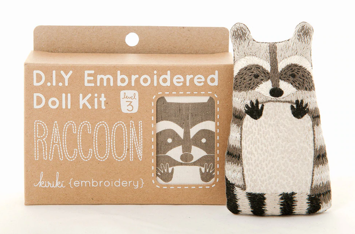 DIY Embroidered Animals Kit