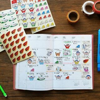 Retro Japanese Sticker Sheets